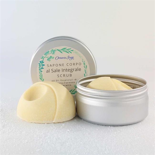 Natural Soap "Sicily Salt Scrub"