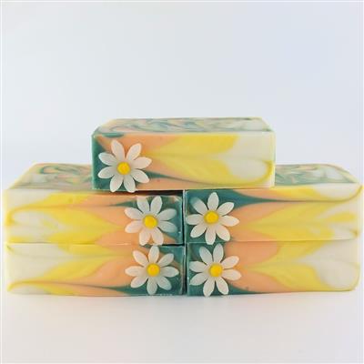 Soap Art "Daisies" Soap