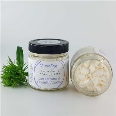 "Soft Silk" Body Butter (with Gotu Kola Extract) - Blend with Lavender Essential Oil